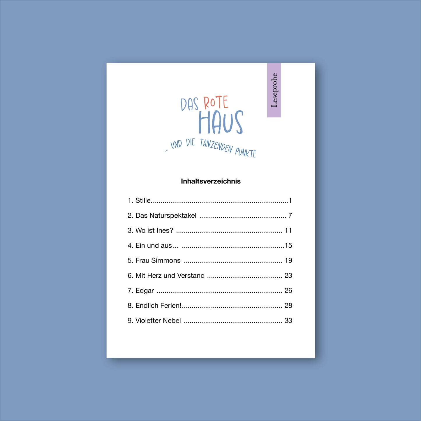 Das rote Haus (Kinderbuch ab 5) - Detektivgeschichte