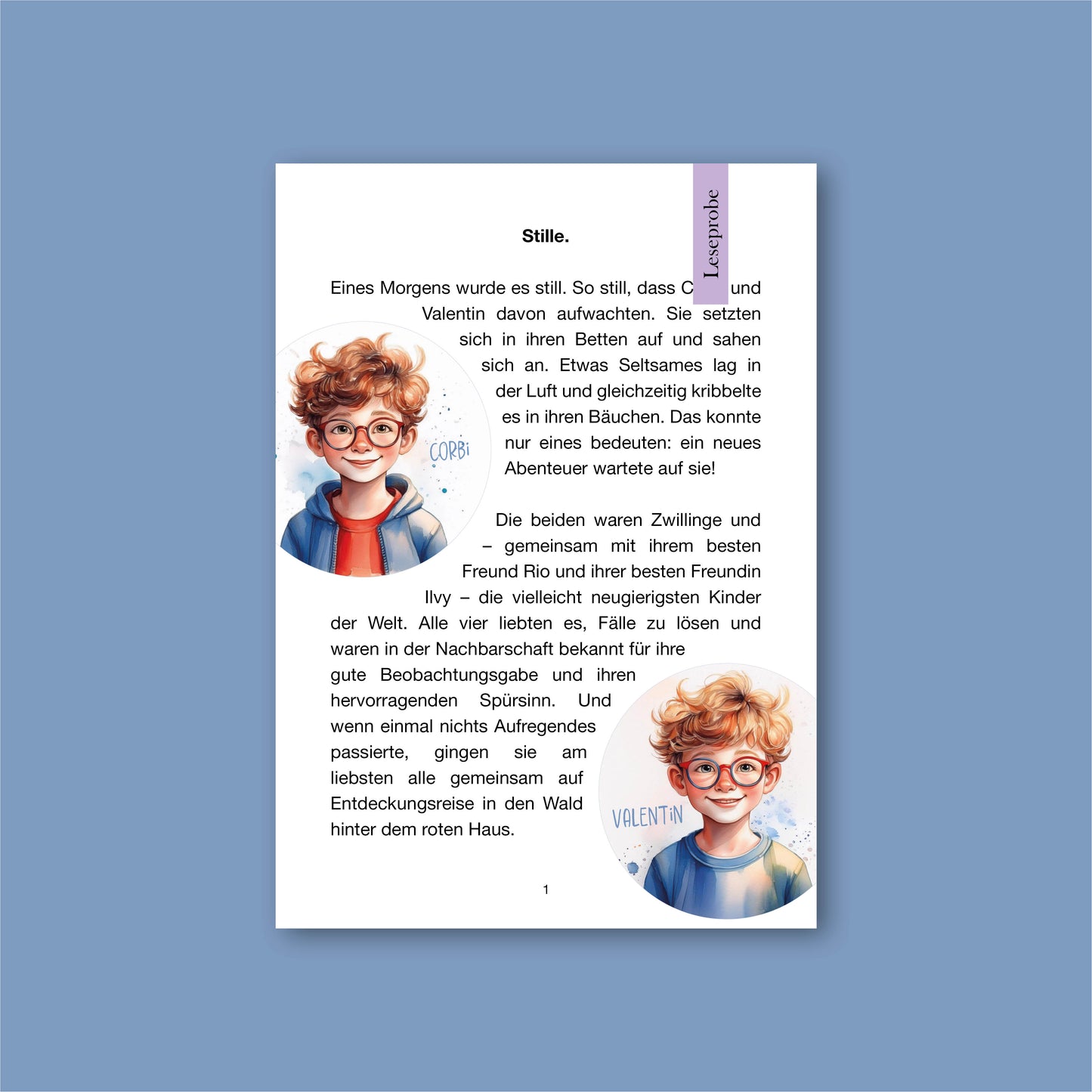 Das rote Haus (Kinderbuch ab 5) - Detektivgeschichte