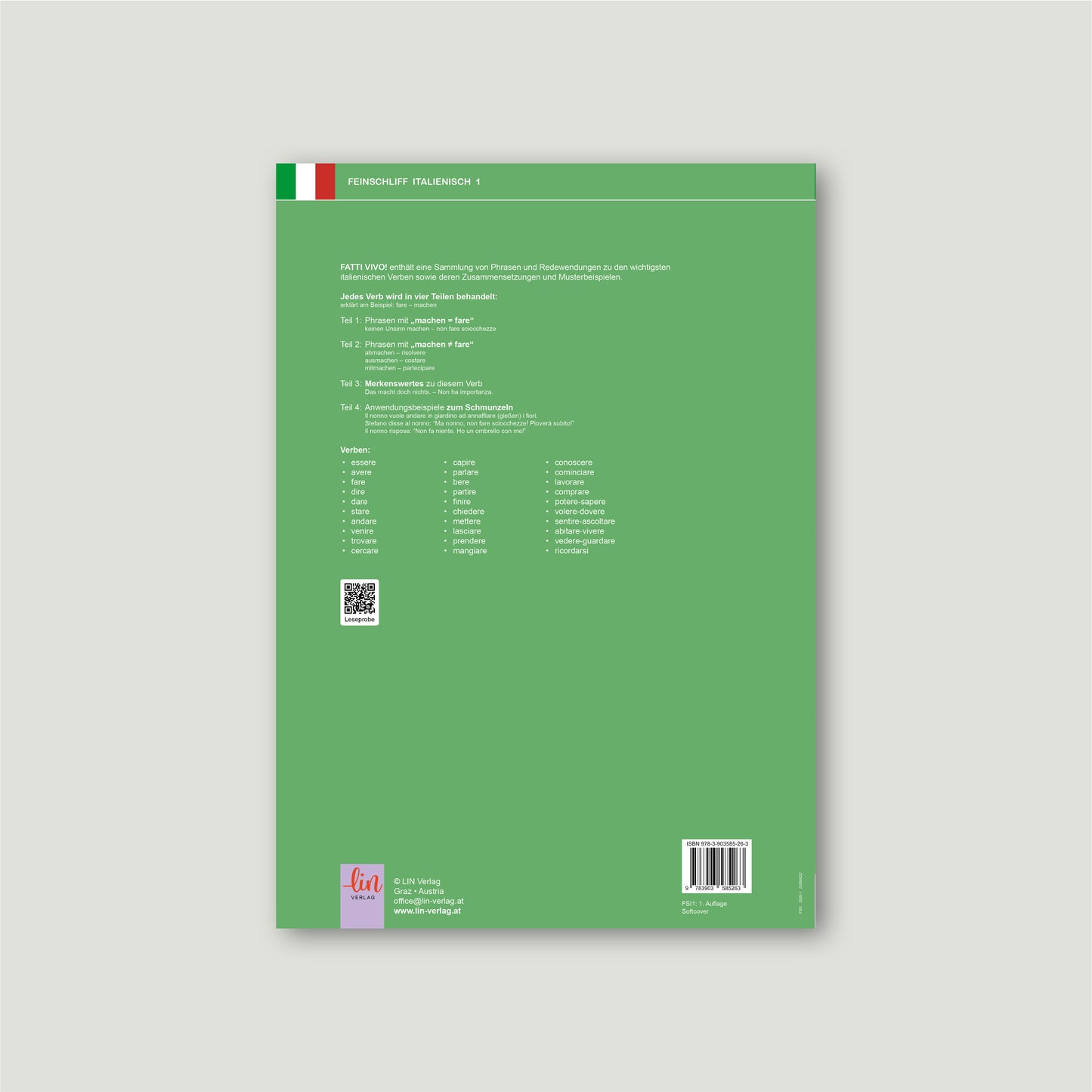 NEU: Italienischen Wortschatz erweitern | Fatti vivo! – Feinschliff Italienisch 1