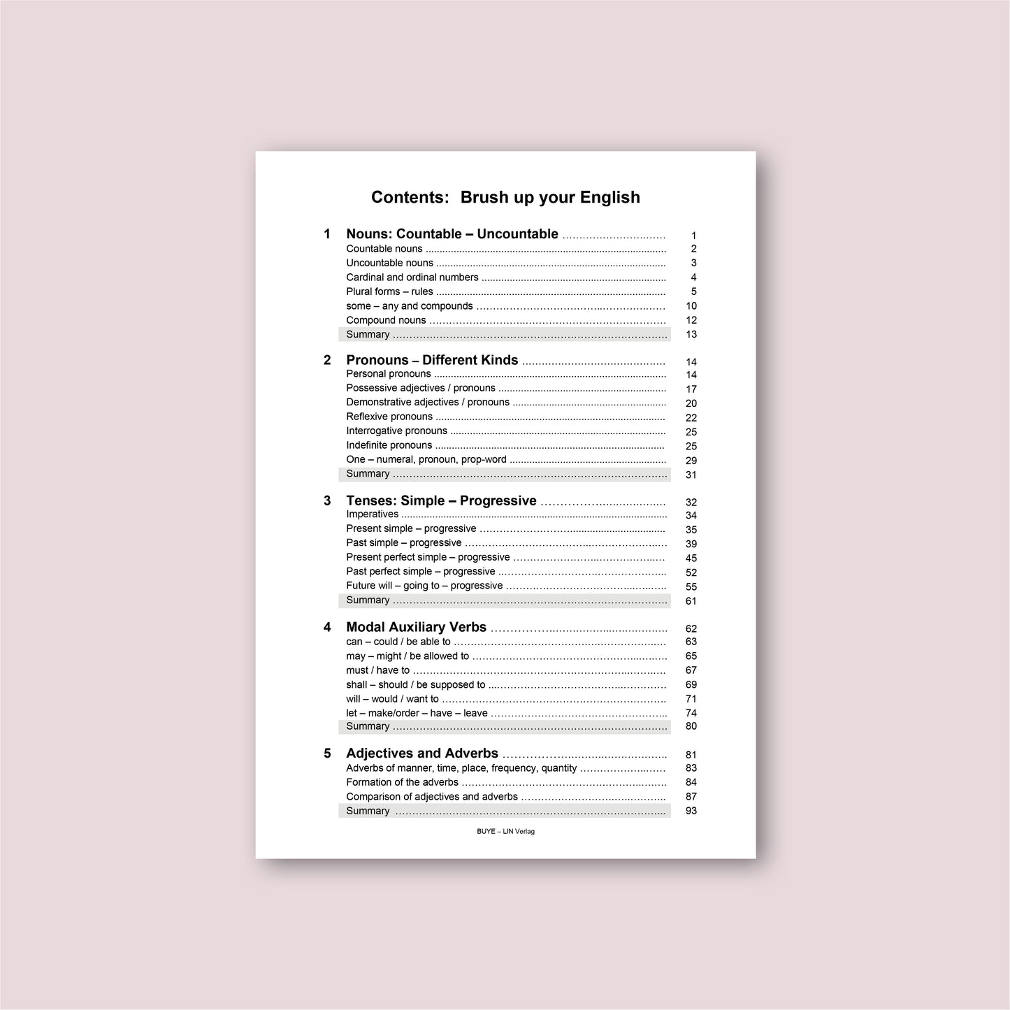 AB JULI: Grammatik-Refresher Englisch: Brush up your English (2. Aufl., Softcover)