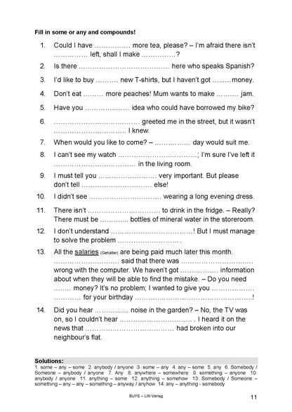 Englische Grammatik kompakt: Brush up your English (Übungsbuch, Spirale)
