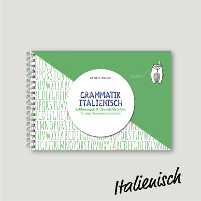 Grammatikfolder Italienisch (wieder lieferbar ab Mitte Mai 2025)