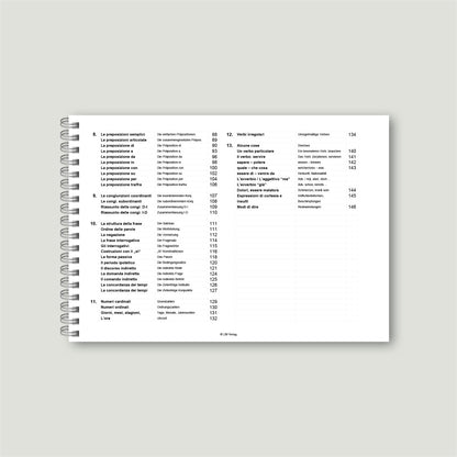 Grammatikfolder Italienisch (wieder lieferbar ab Mitte Mai 2025)