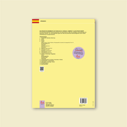 Grammatikfolder Spanisch (Nachschlagewerk)