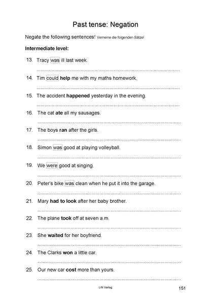 Englische Grammatik: Practice Makes Perfect 1 (Übungsbuch)