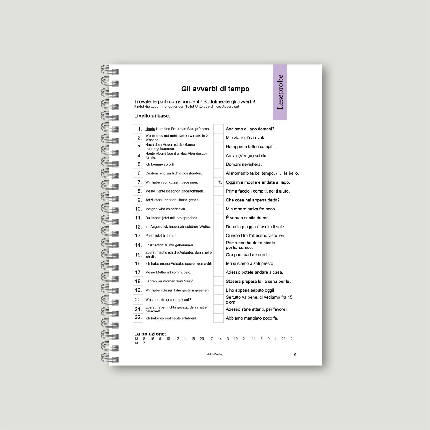 Übungsbuch: La Pratica Rende Perfetti 2