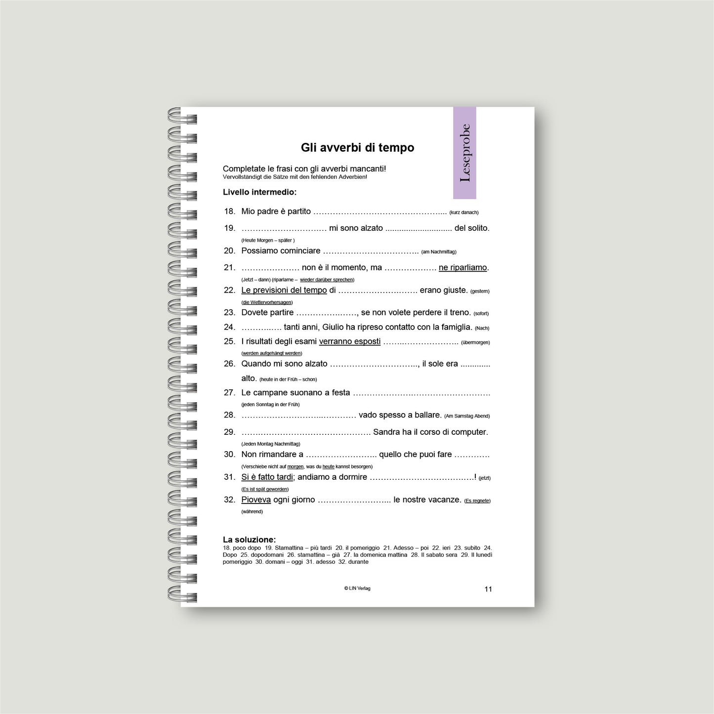 Übungsbuch: La Pratica Rende Perfetti 2