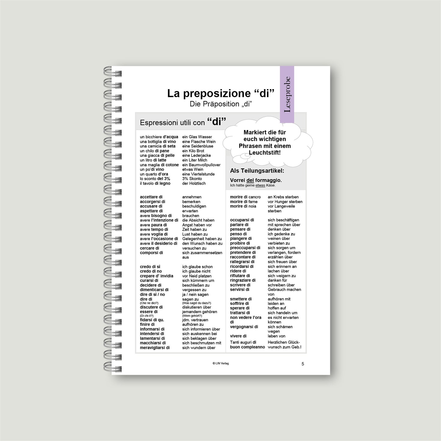 Übungsbuch: La Pratica Rende Perfetti 3
