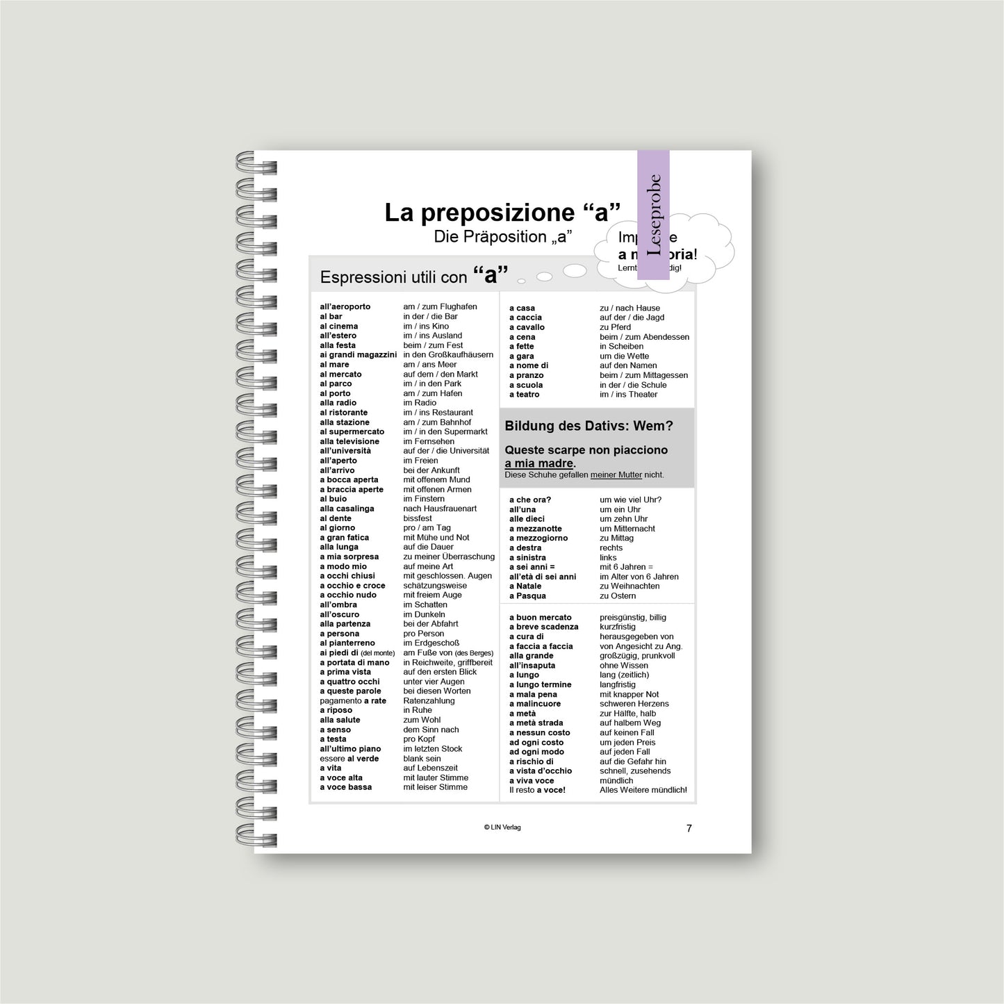 Übungsbuch: La Pratica Rende Perfetti 3