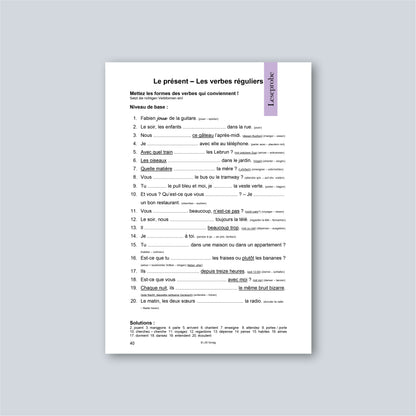 AB JULI: Grammatik-Übungsbuch Französisch: La perfection vient en pratiquant 1 (Softcover)
