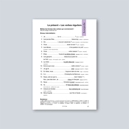 AB JULI: Grammatik-Übungsbuch Französisch: La perfection vient en pratiquant 1 (Softcover)