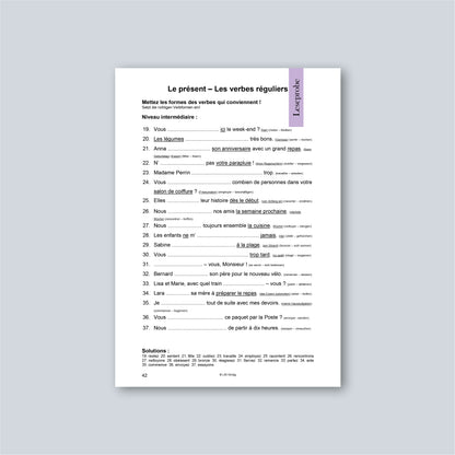 AB JULI: Grammatik-Übungsbuch Französisch: La perfection vient en pratiquant 1 (Softcover)