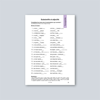 AB JULI: Grammatik-Übungsbuch Französisch: La perfection vient en pratiquant 1 (Softcover)