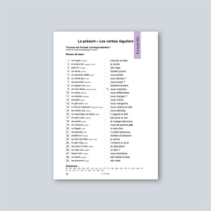 AB JULI: Grammatik-Übungsbuch Französisch: La perfection vient en pratiquant 1 (Softcover)