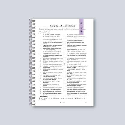 Übungsbuch: La Perfection Vient En Pratiquant 3