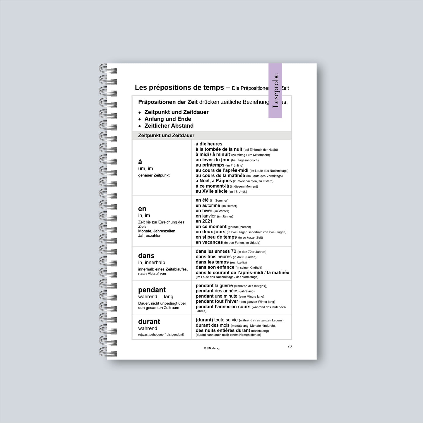 Übungsbuch: La Perfection Vient En Pratiquant 3