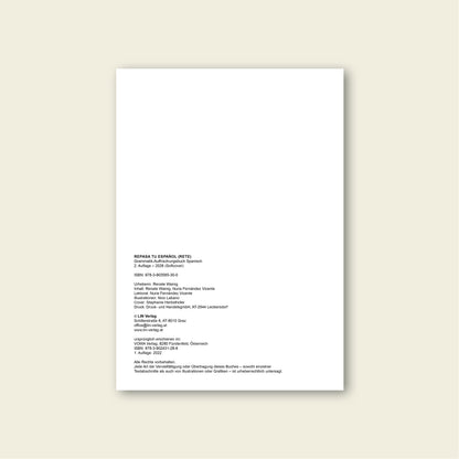AB JULI: Grammatik-Refresher Spanisch: Repasa tu español (2. Aufl., Softcover)