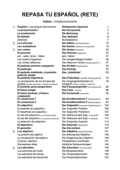 Spanisch auffrischen: Repasa tu español (Grammatik)