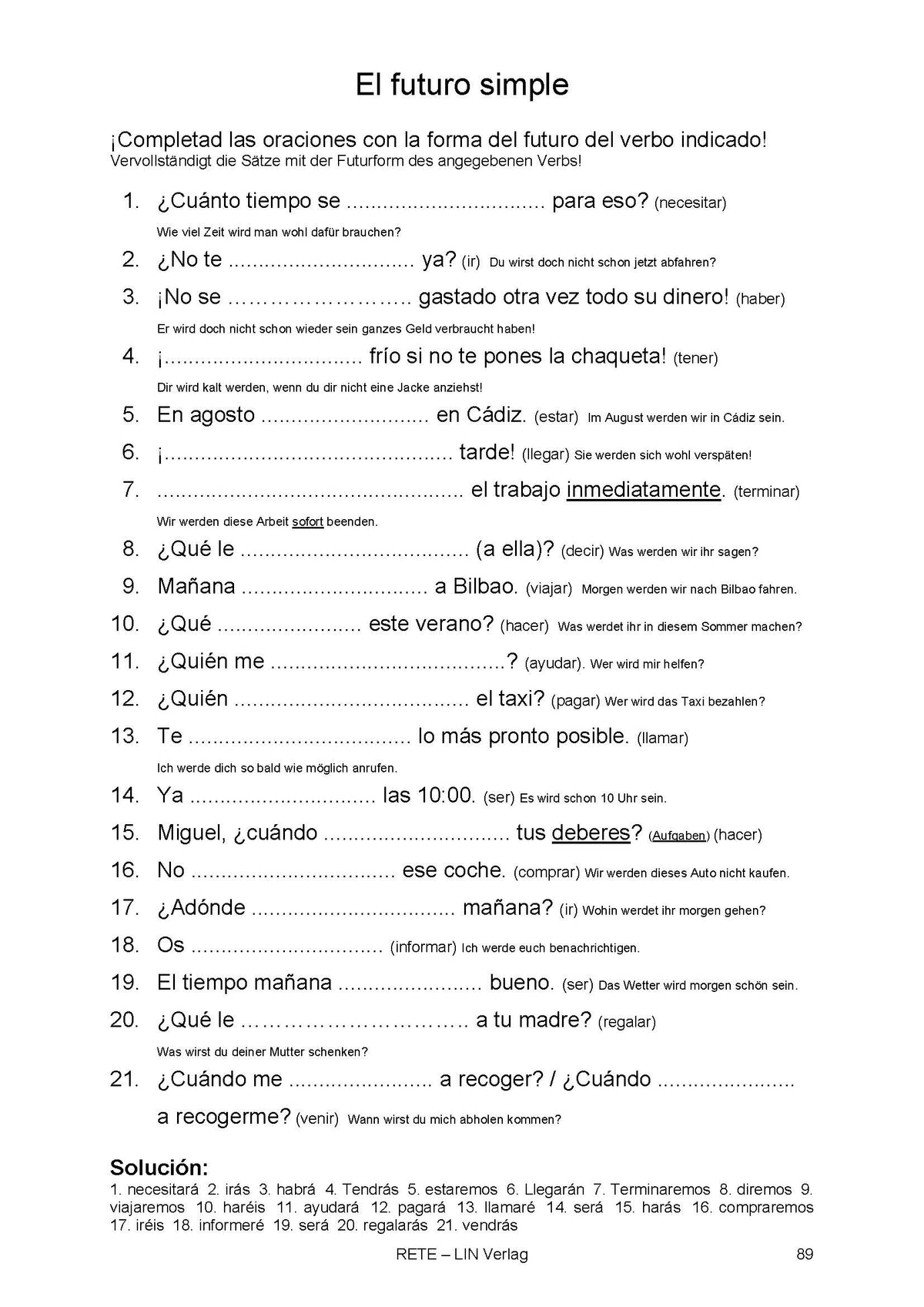 Spanisch auffrischen: Repasa tu español (Grammatik)