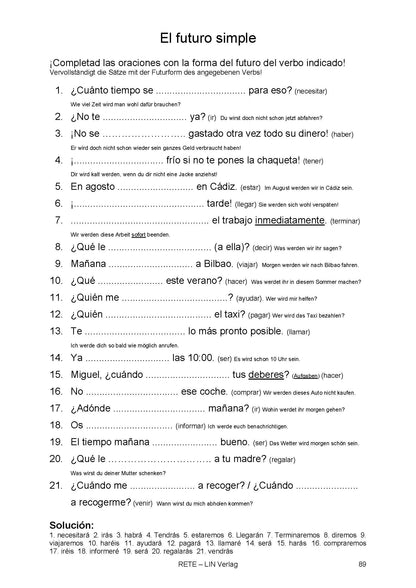 Spanisch auffrischen: Repasa tu español (Grammatik)