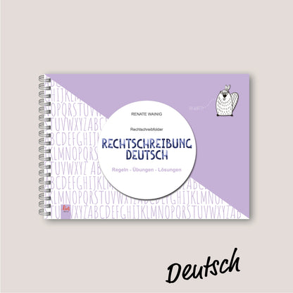 Rechtschreibfolder Deutsch - Regeln/Übungen LIN
