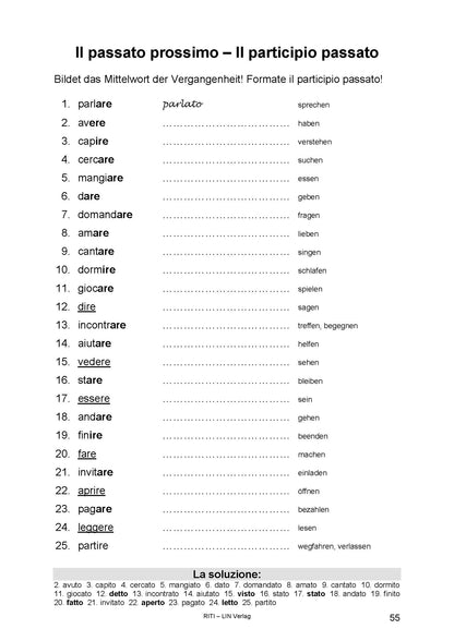 Italienisch auffrischen: Ripassa il tuo italiano (Grammatik)