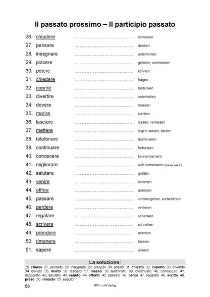 Italienisch auffrischen: Ripassa il tuo italiano (Grammatik)